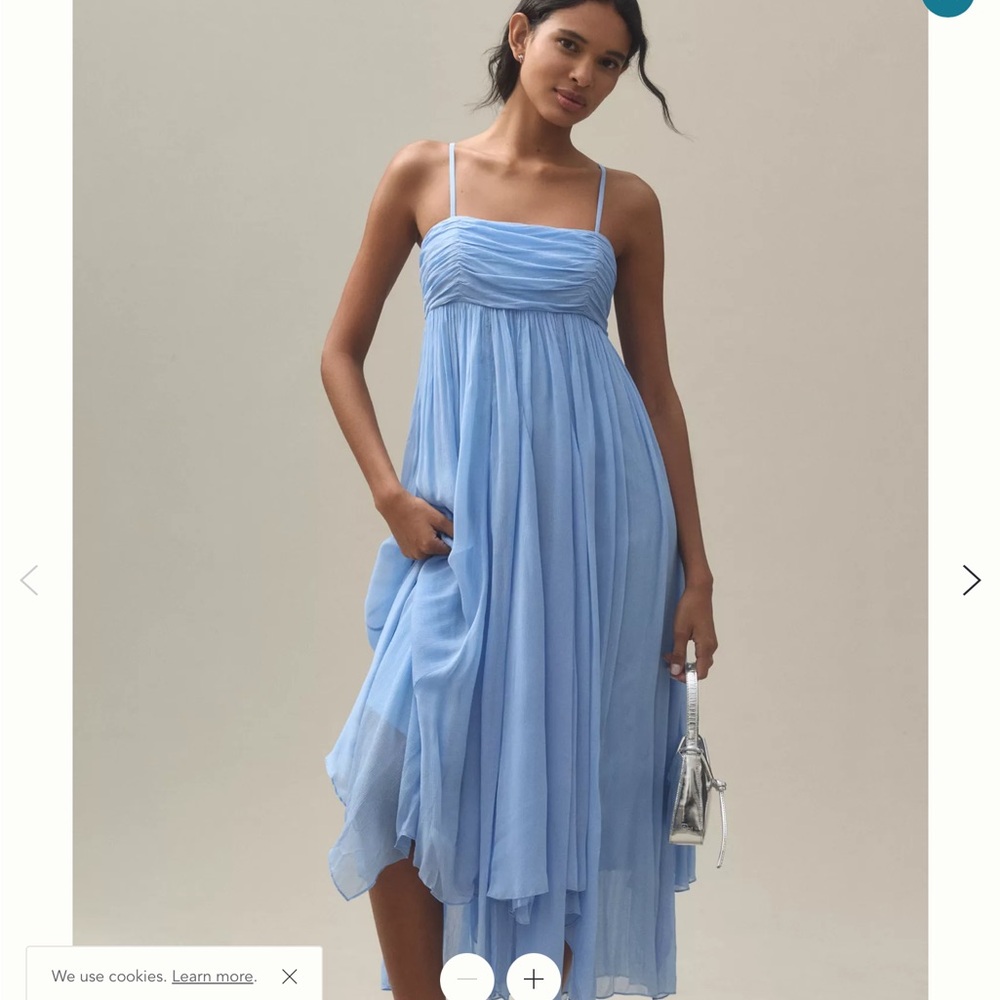 Lola sleeveless chiffon dress